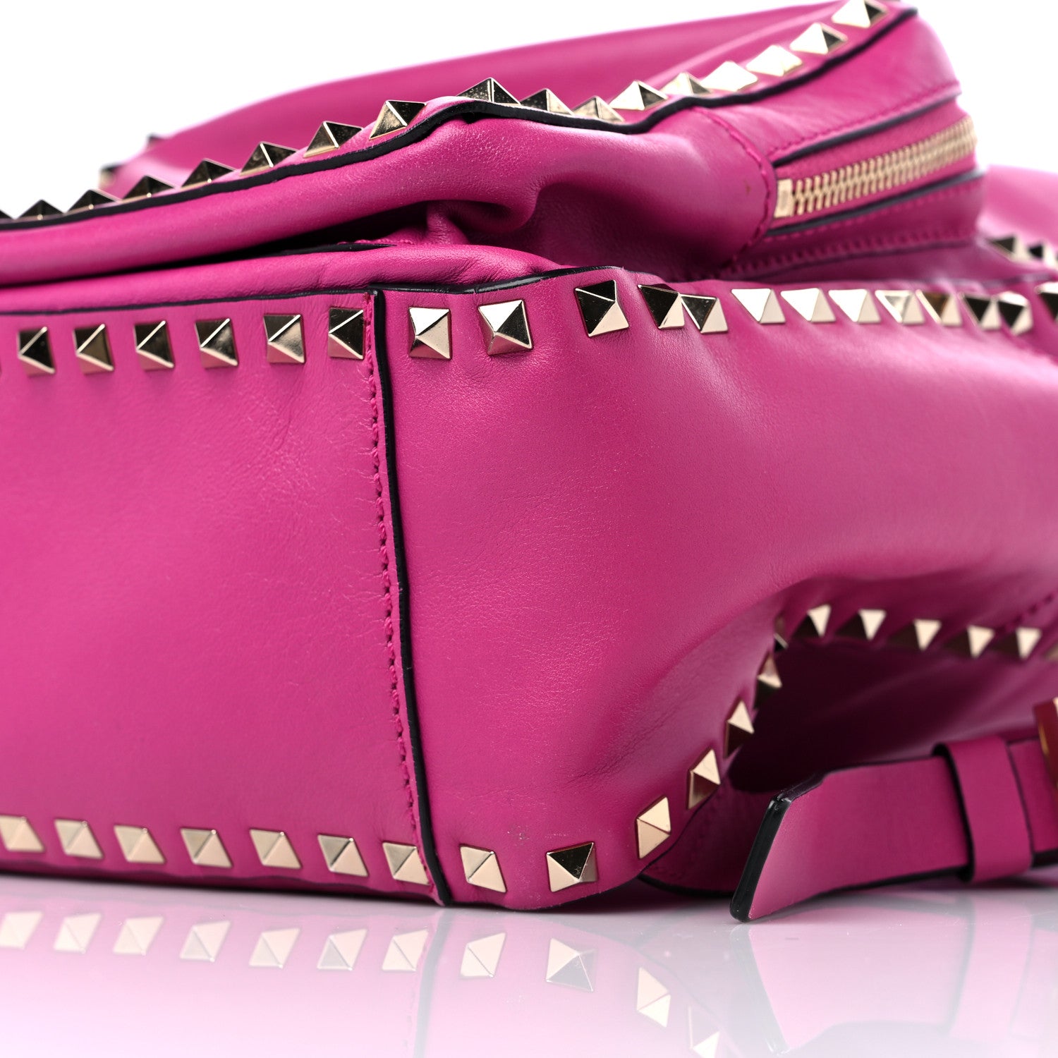 Valentino Garavani Vitello Medium Rockstud Backpack 8 of 12