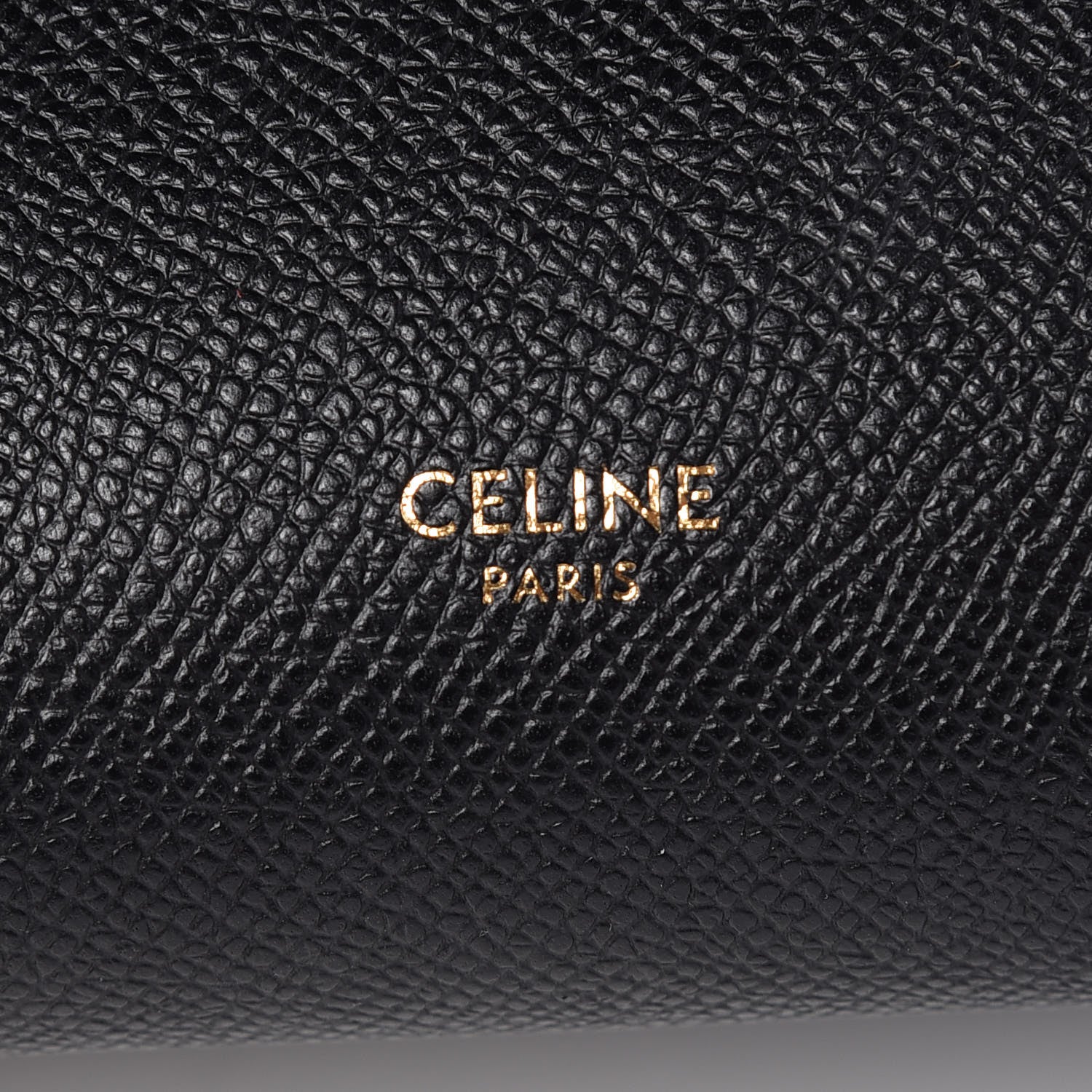 Celine Grained Calfskin Nano Belt Bag Black 6 of 9