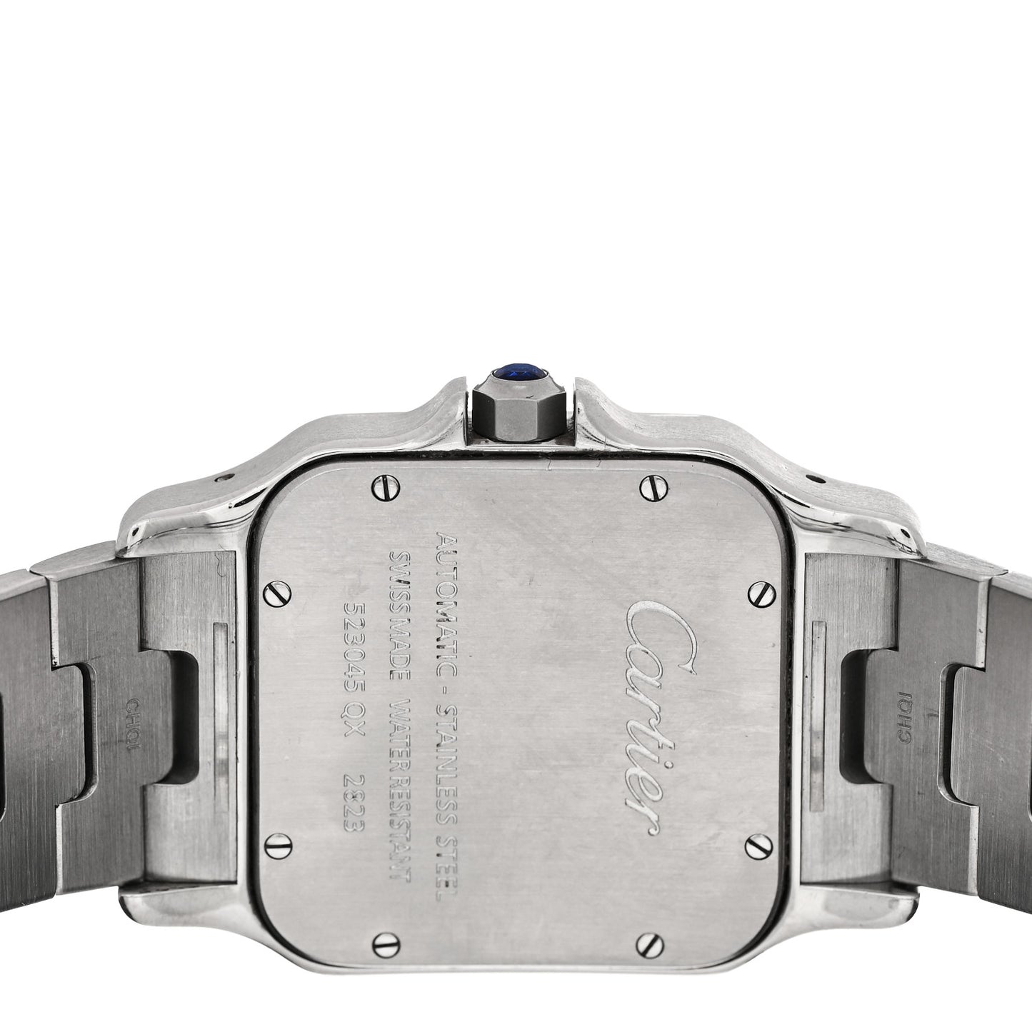 Stainless Steel 32mm Santos De Cartier Galbee Automatic Watch