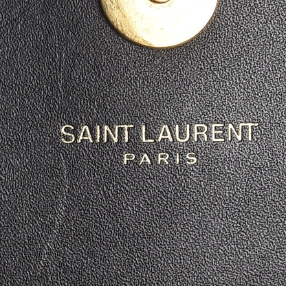 Saint Laurent Calfskin Small Classic Monogram Kate Tassel Satchel Black 6 of 8