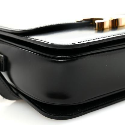 Celine Shiny Calfskin Teen Triomphe Black 8 of 10