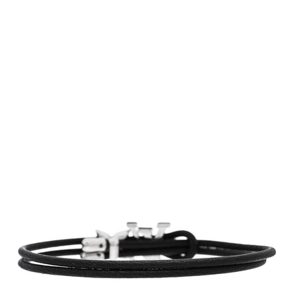 Louis Vuitton Calfskin LV Bloom Bracelet Black 3 of 5