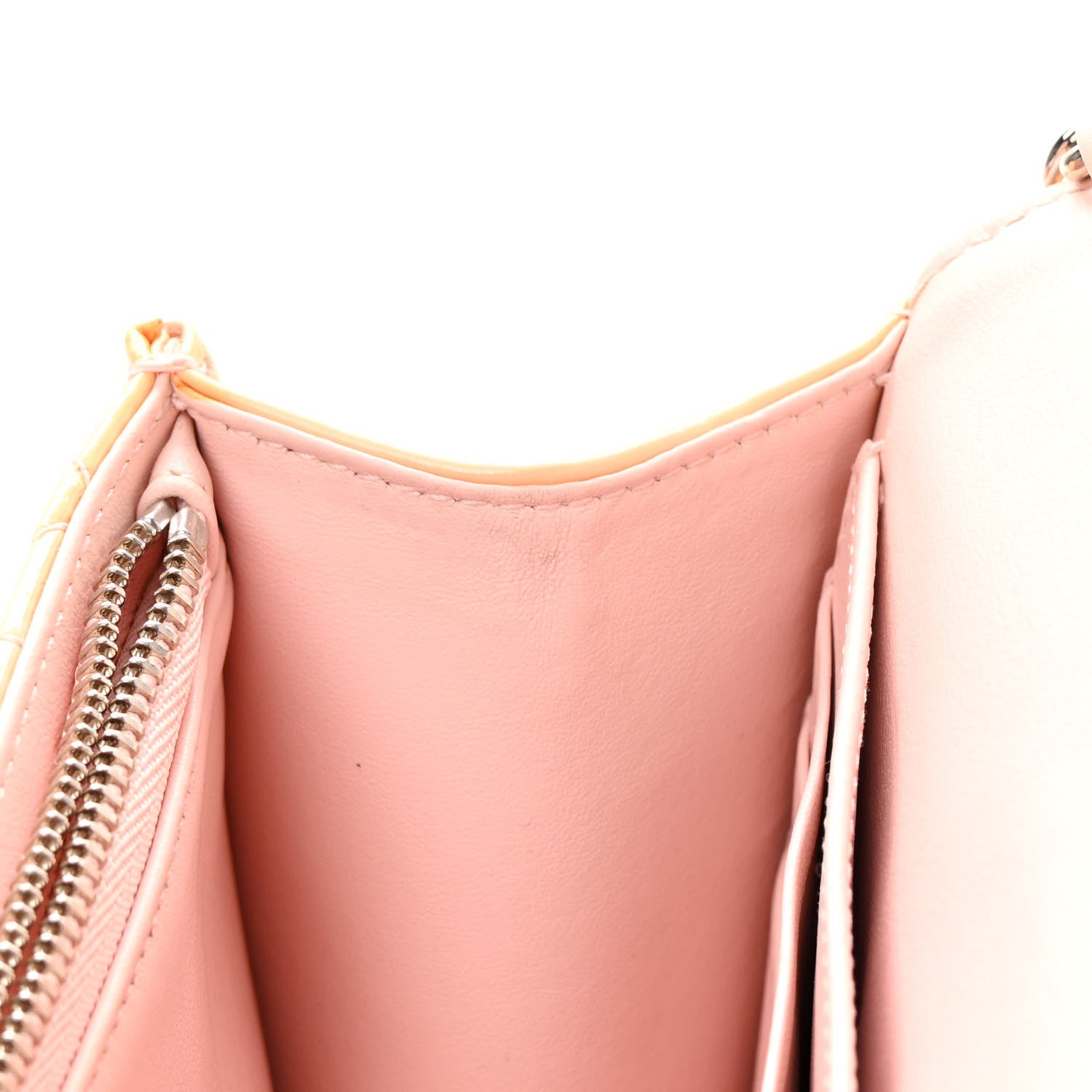 Christian Dior Patent Cannage Miss Dior Promenade Pouch Pink 13 of 18
