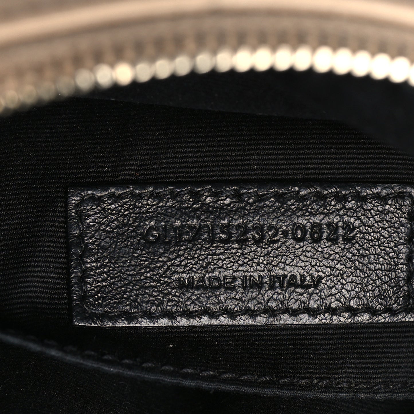 Calfskin Matelasse Monogram Lou Camera Bag Dark Latte