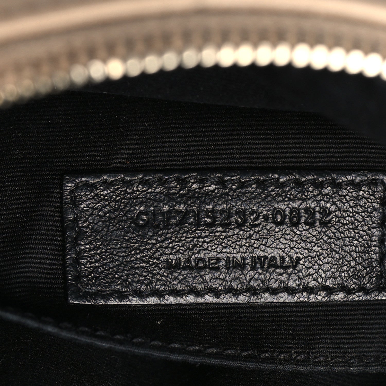 Saint Laurent Calfskin Matelasse Monogram Lou Camera Bag Dark Latte 7 of 10