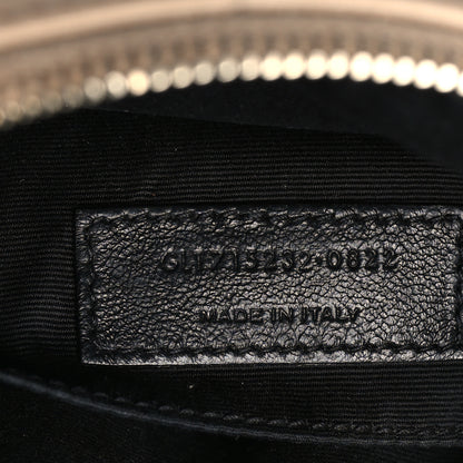 Saint Laurent Calfskin Matelasse Monogram Lou Camera Bag Dark Latte 7 of 10