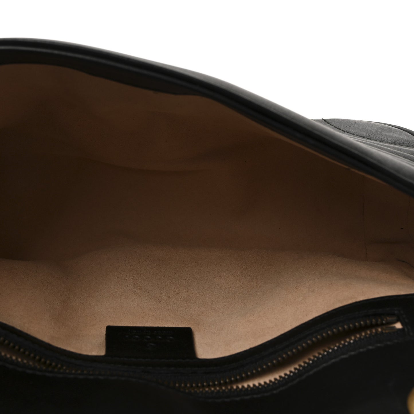 Calfskin Matelasse Small GG Marmont Shoulder Bag Black