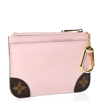 Louis Vuitton Patent Miroir Venice Key Pouch Rose Ballerine 3 of 7