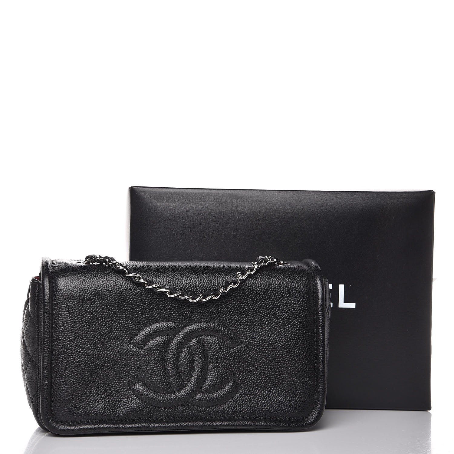 Chanel Caviar Medium Timeless CC Flap Black 12 of 12
