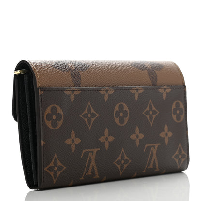 Louis Vuitton Reverse Monogram Giant Sarah Wallet 3 of 6