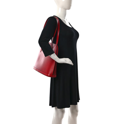 Louis Vuitton Epi Lussac Castillan Red 2 of 11
