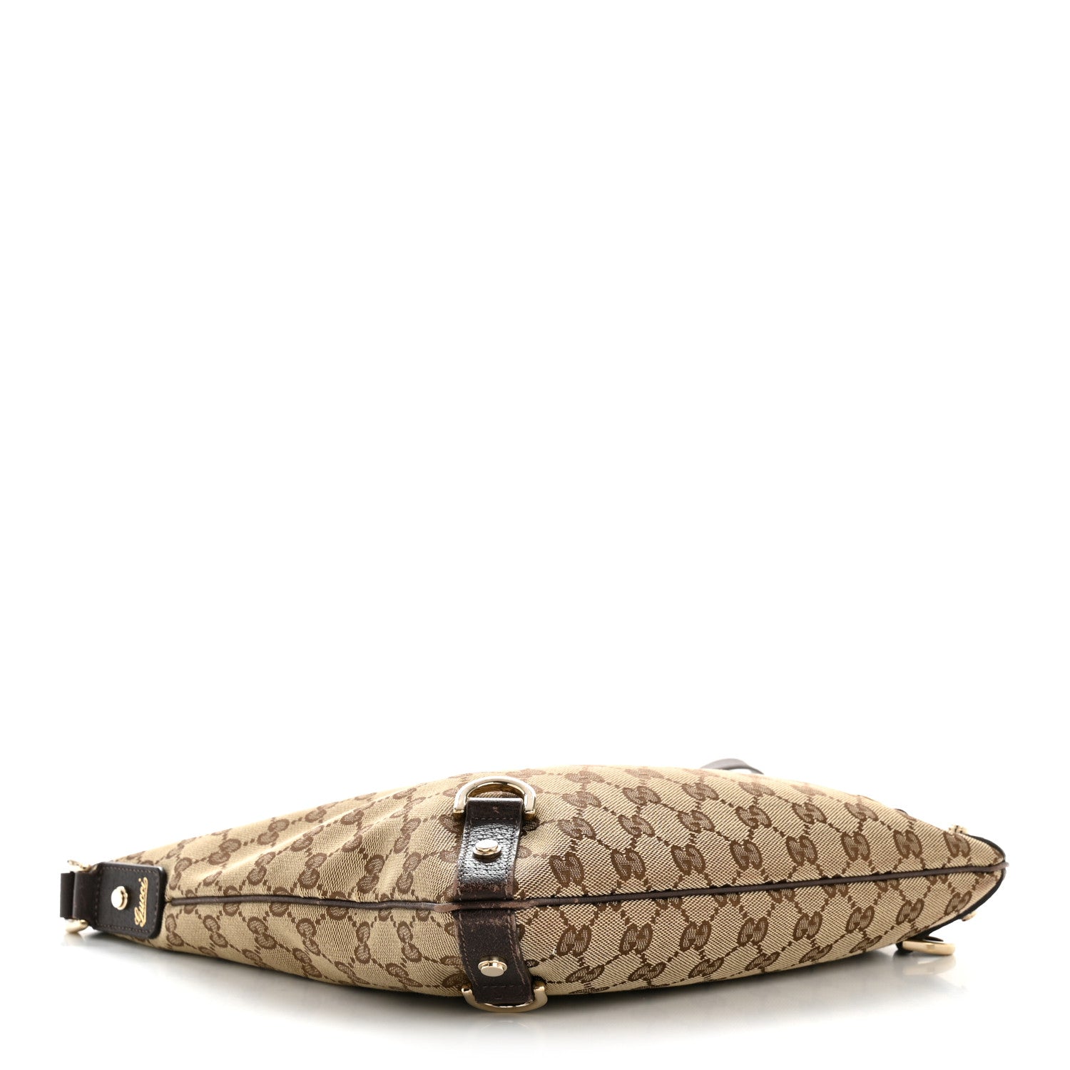 Gucci Monogram Abbey Messenger Bag Dark Brown 4 of 14