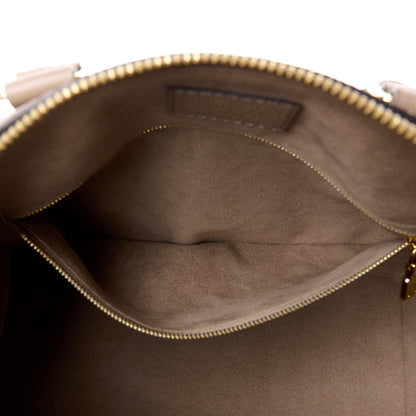Louis Vuitton Empreinte Monogram Giant Speedy Bandouliere 25 Tourterelle 6 of 14