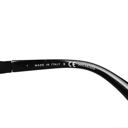 Chanel Acetate Metal Polarized Rectangle Sunglasses 5442 Black 5 of 6