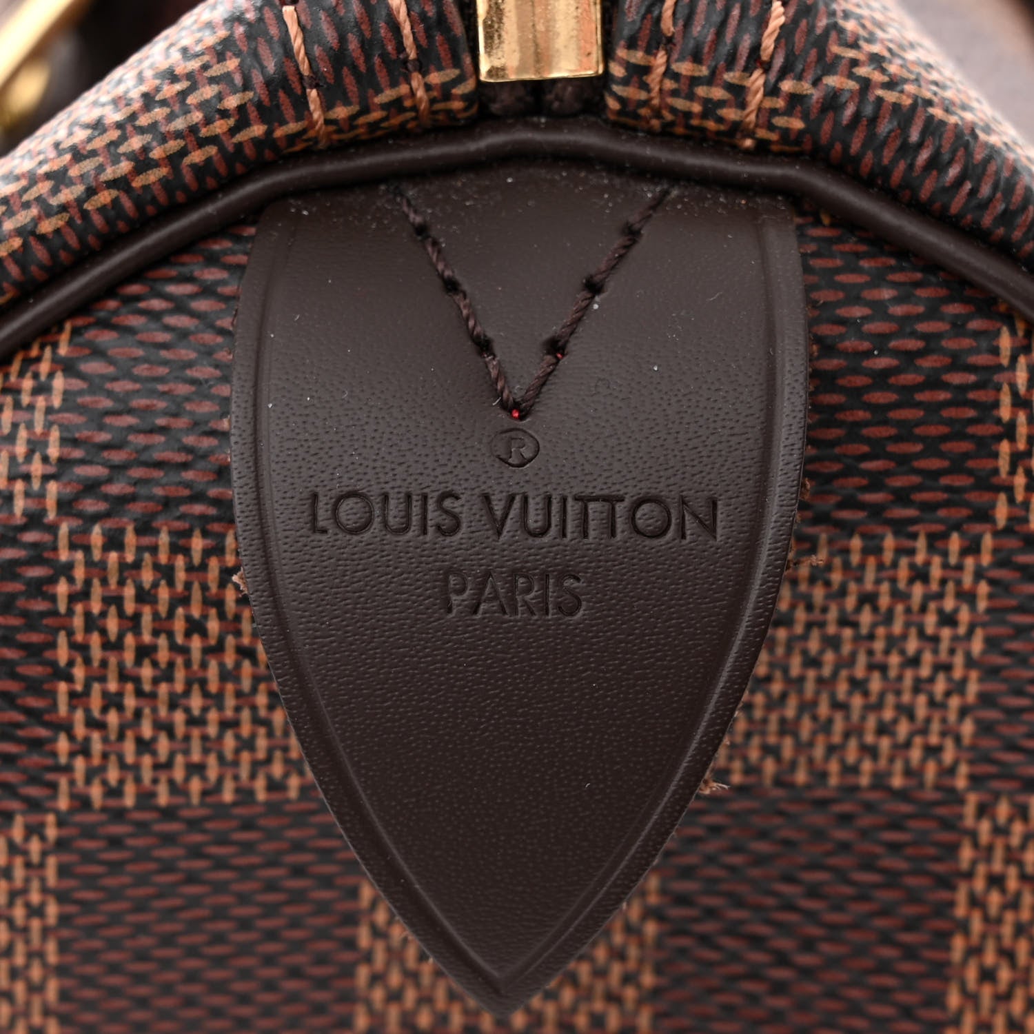 Louis Vuitton Damier Ebene Speedy 25 6 of 9