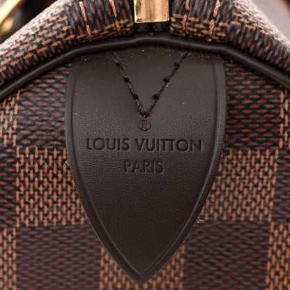 Louis Vuitton Damier Ebene Speedy 25 6 of 9