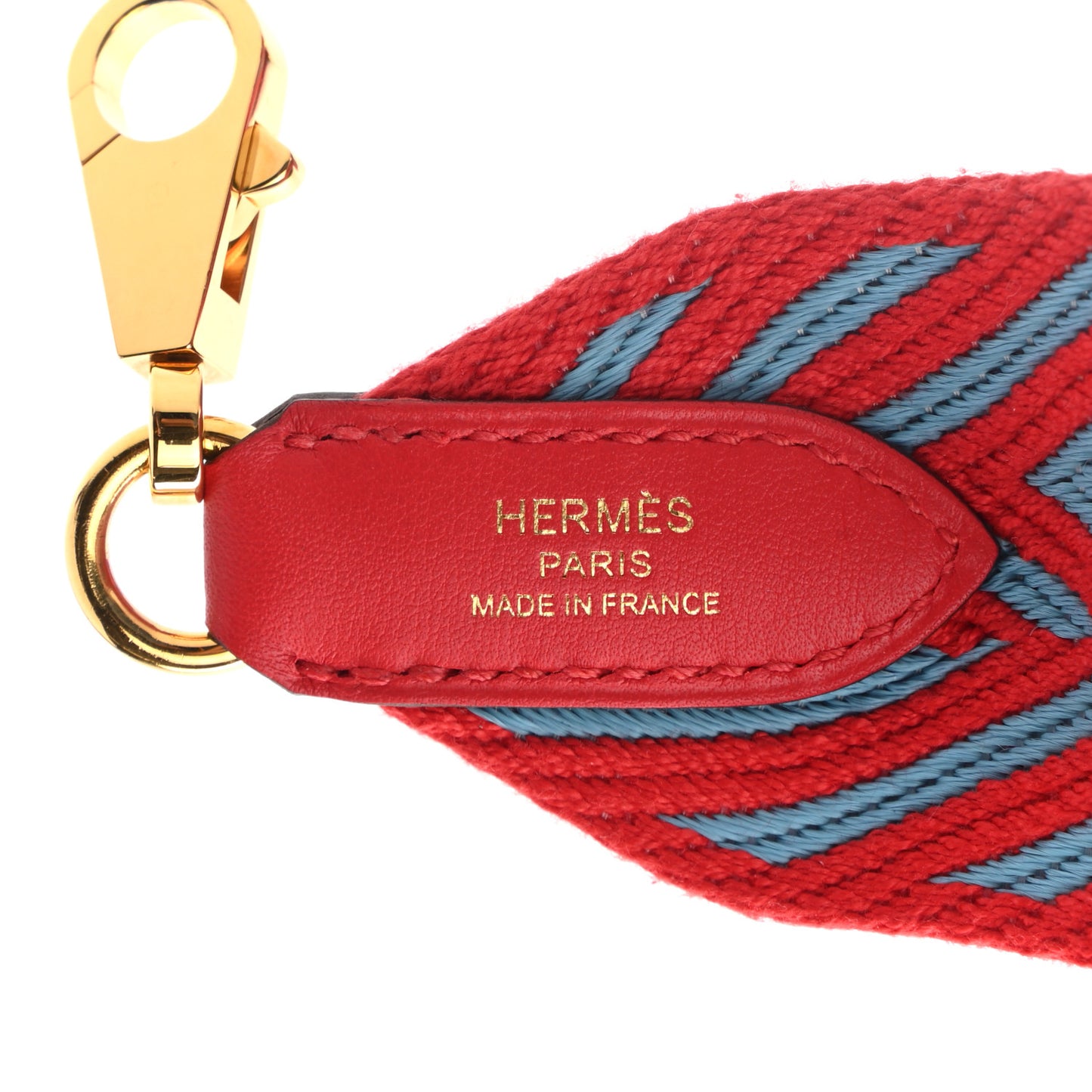 Toile Swift 50mm Sangle ZigZag Shoulder Strap Rouge De Coeur Bleu Du Nord