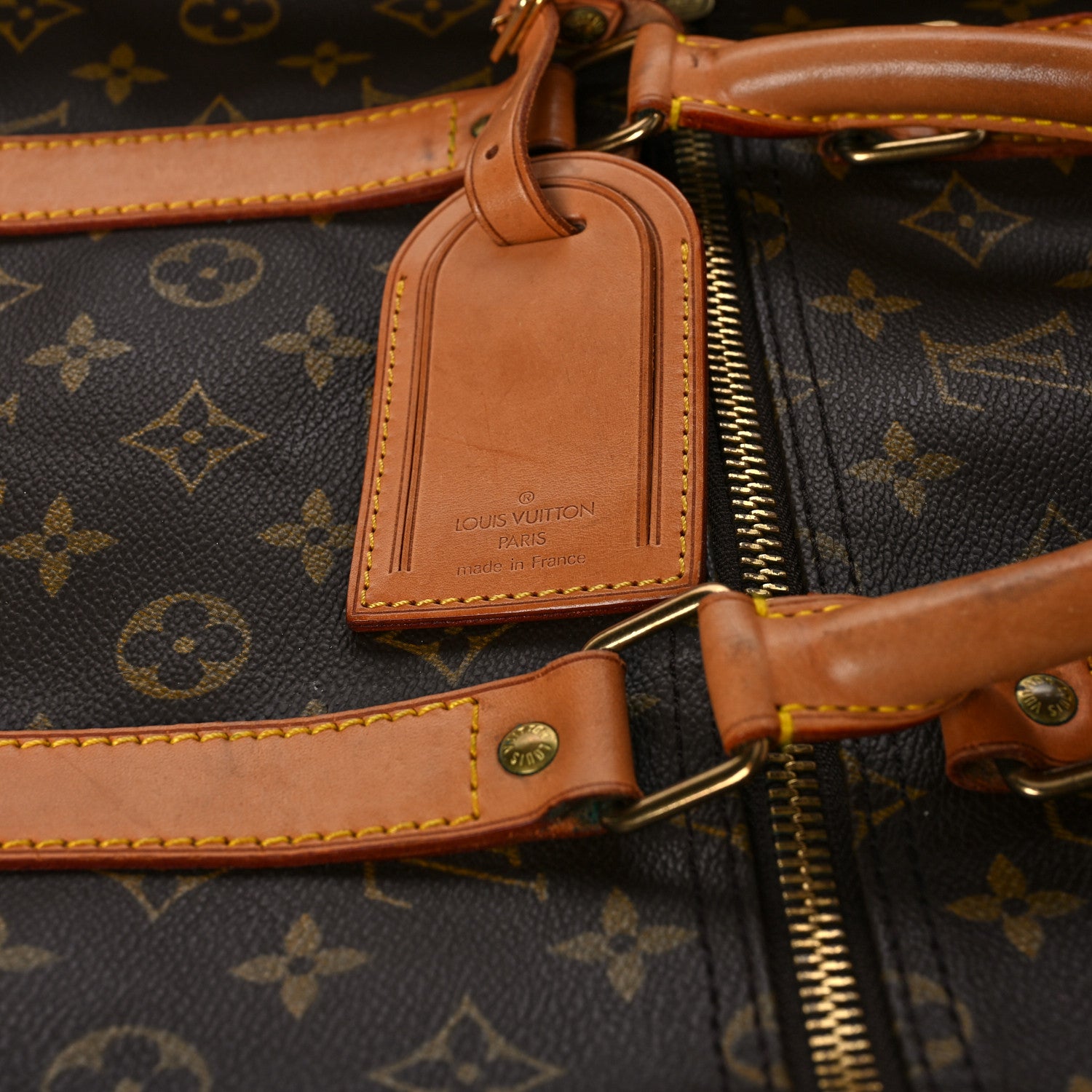Louis Vuitton Monogram Keepall Bandouliere 55 12 of 14