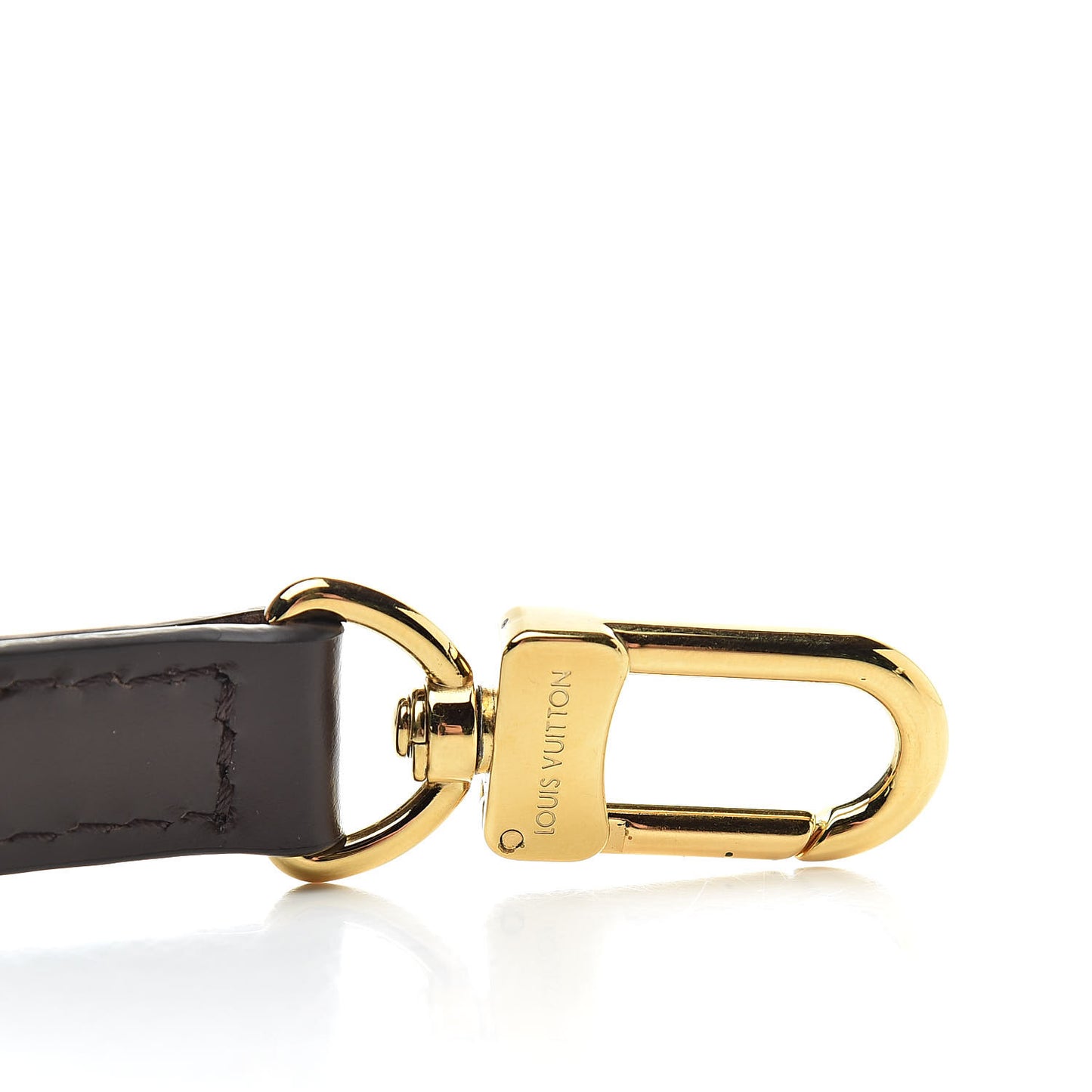 Calfskin 16mm Adjustable Shoulder Strap Brown