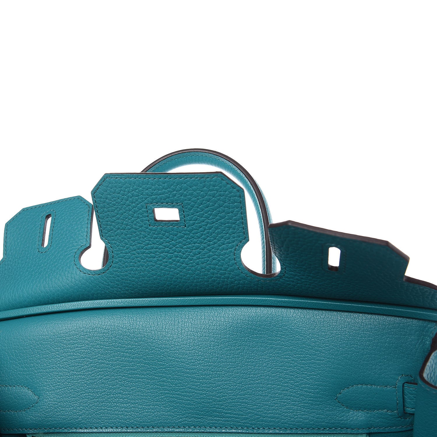 Hermes Taurillon Clemence Birkin 30 Bleu Paon 22 of 31