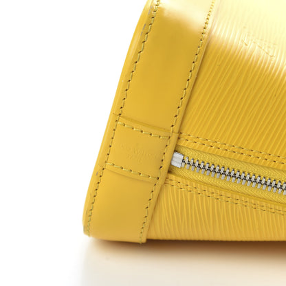 Louis Vuitton Epi Alma BB Citron 8 of 10