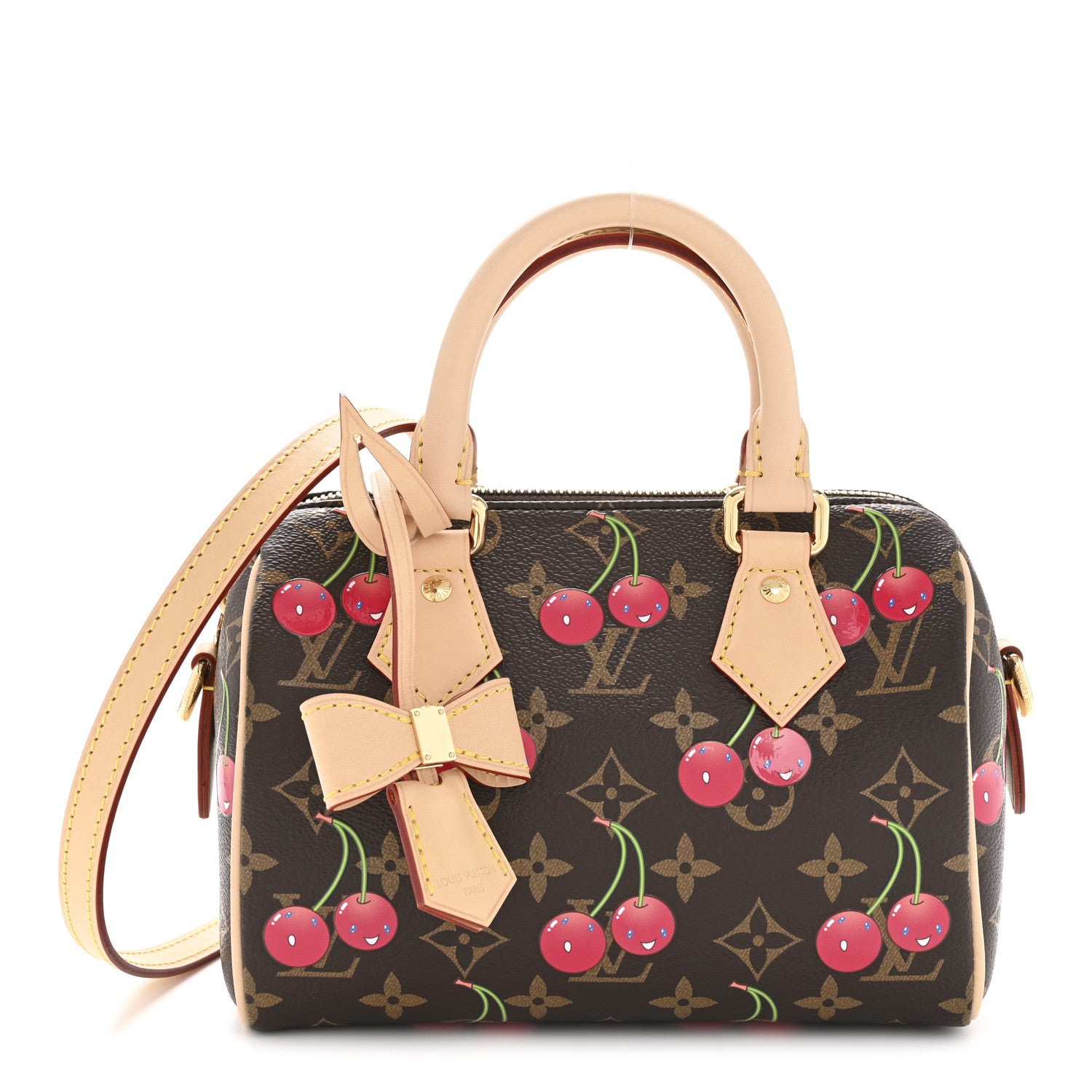 Louis Vuitton LV X TM Monogram Cerises Speedy Bandouliere 20 1 of 9