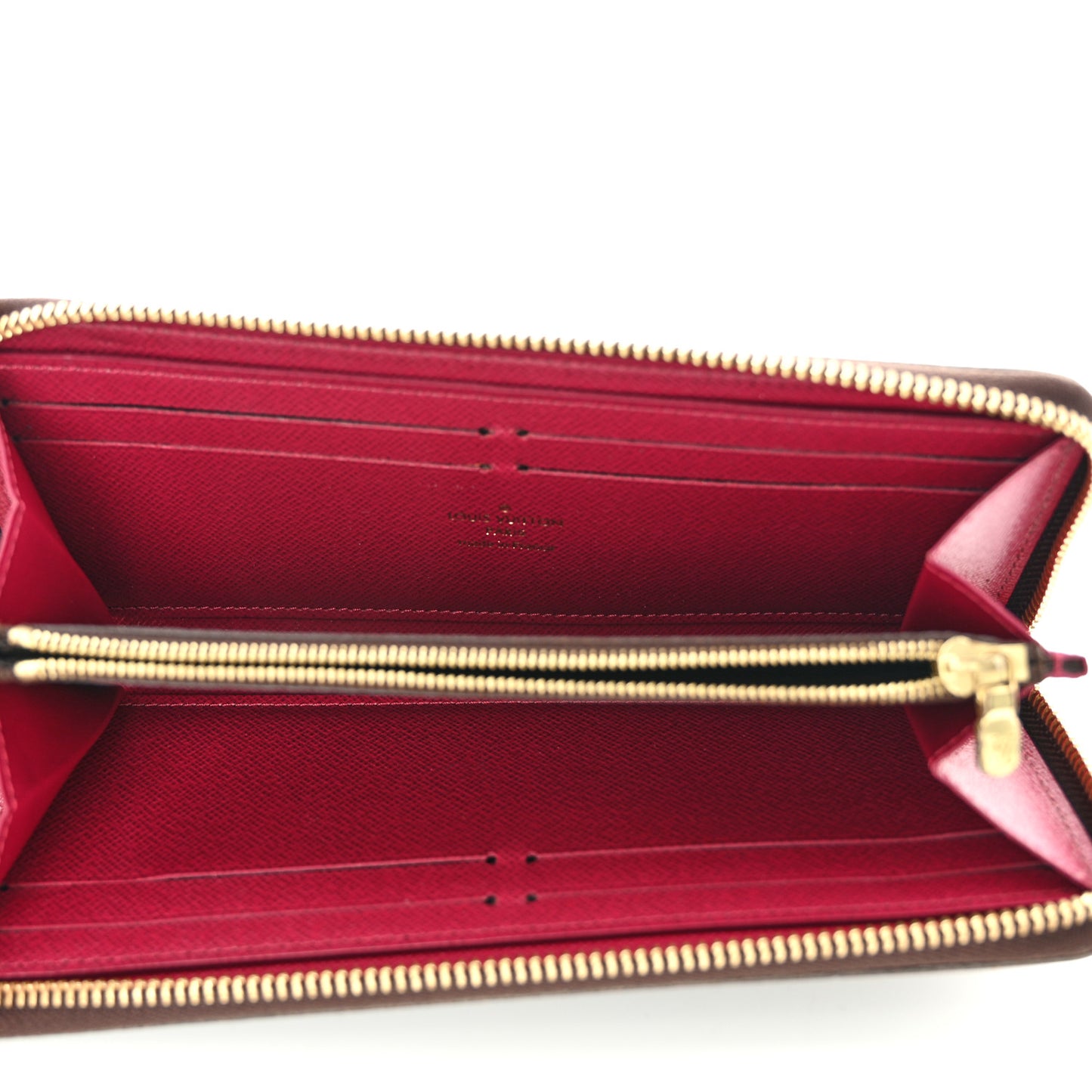 Monogram Clemence Wallet Fuchsia