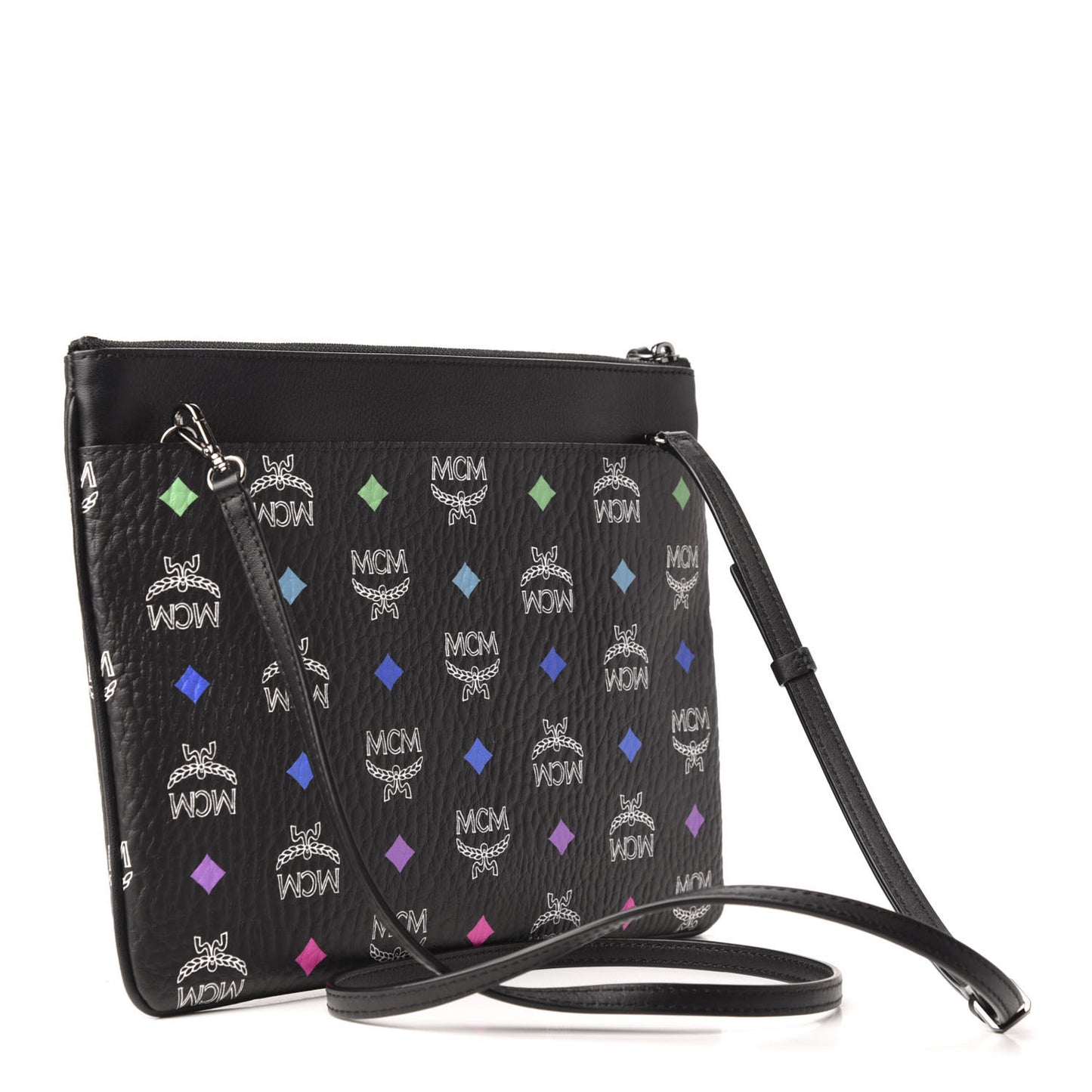 Skyoptic Visetos Crossbody Pouch Spectrum Diamond Black