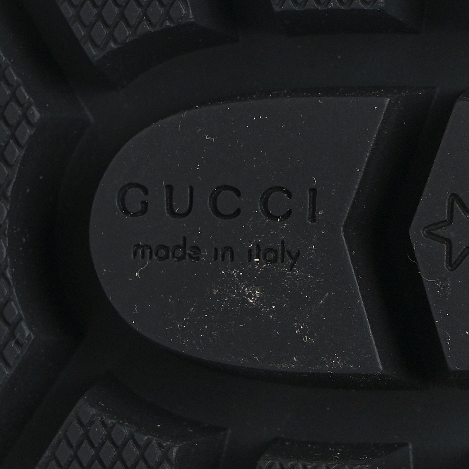 Gucci Nappa Frances GG Matelasse Platform Combat Boots 36 Black 7 of 10