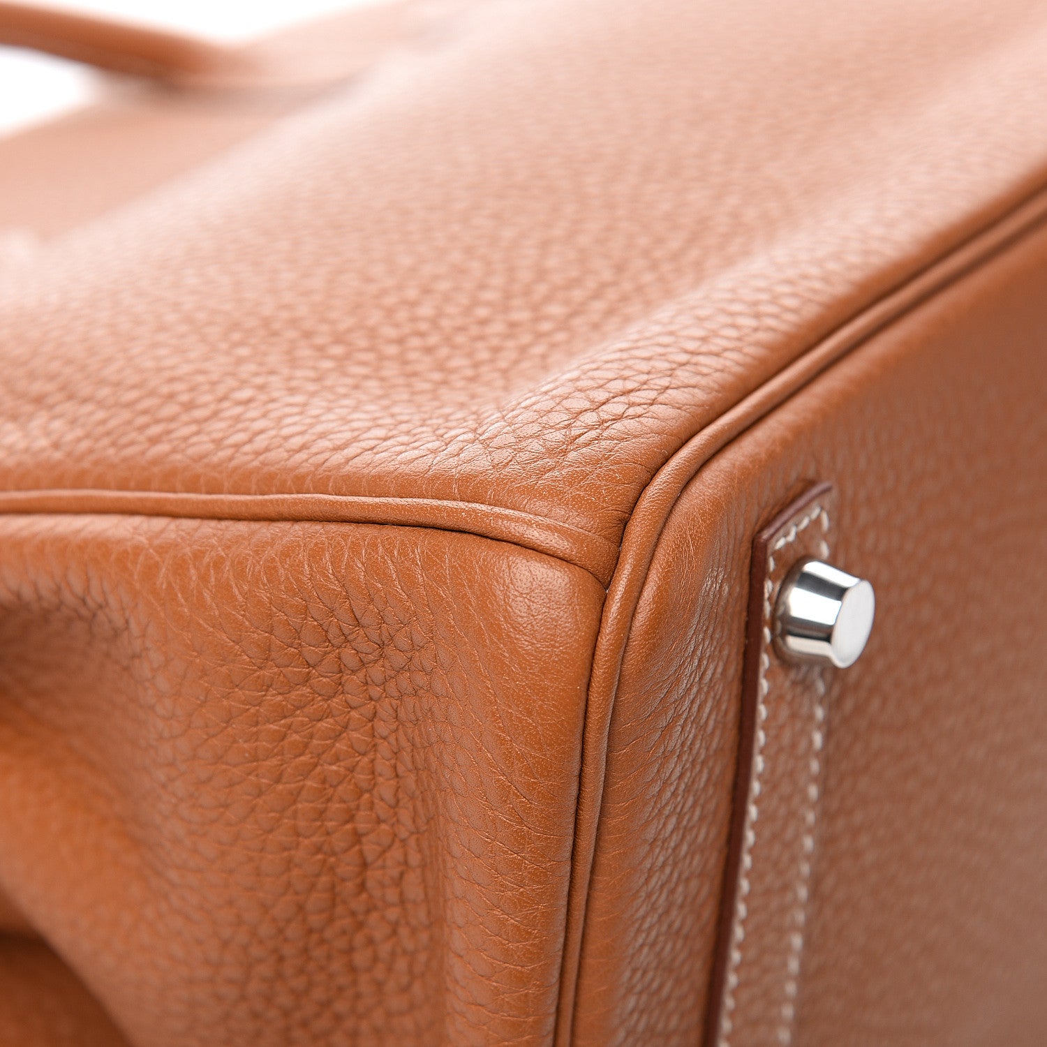 Hermes Taurillon Clemence Birkin 30 Gold 31 of 34