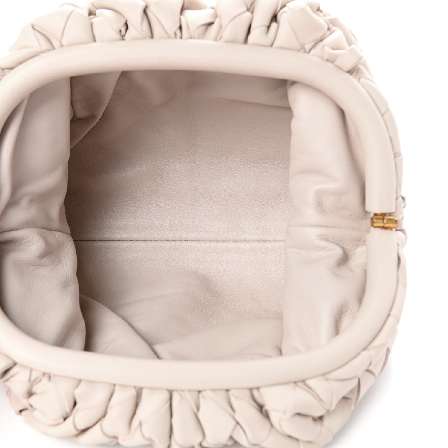 Bottega Veneta Nappa Intrecciato The Mini Pouch Plaster 5 of 12
