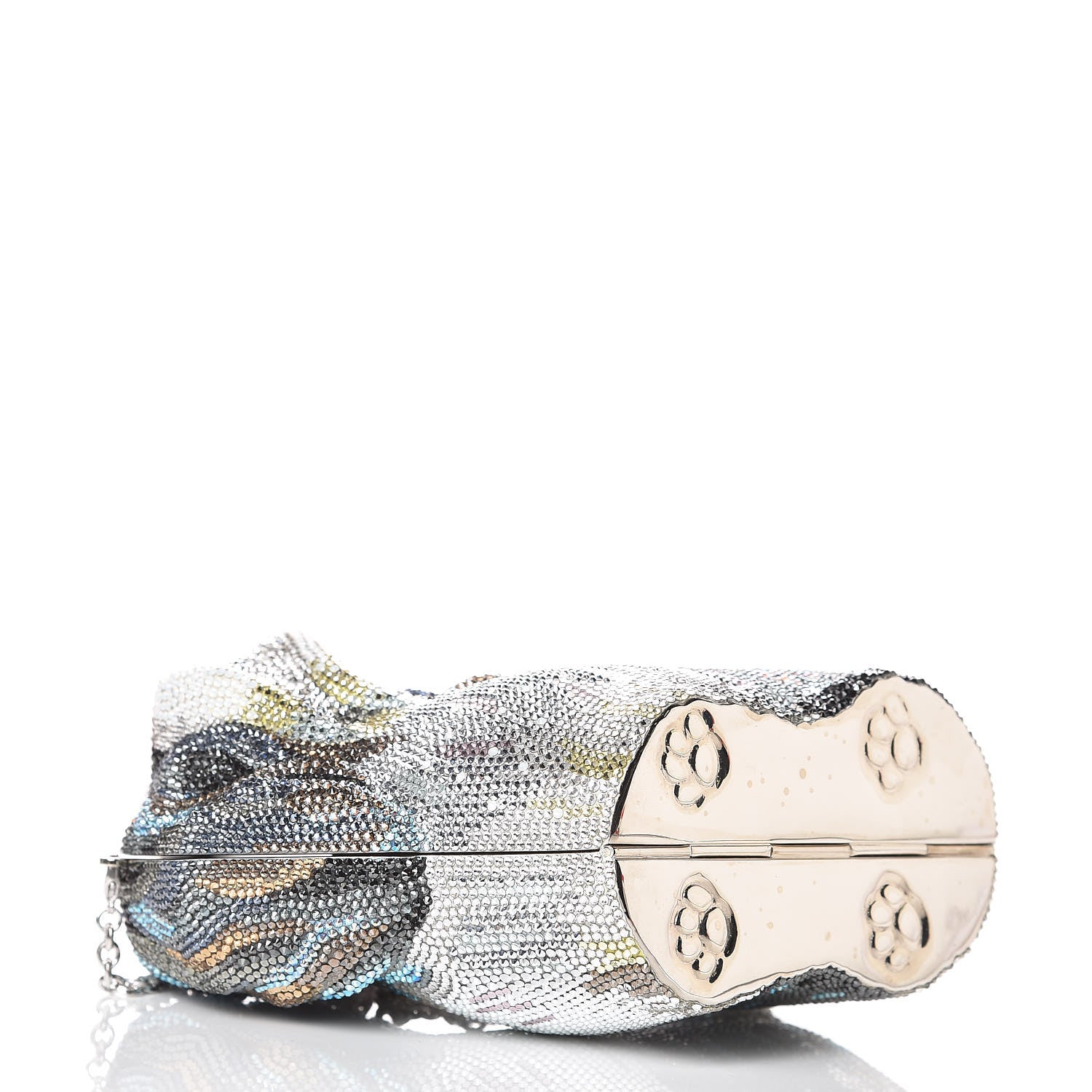 Judith Leiber Crystal Shih Tzu Minaudiere Clutch 5 of 10