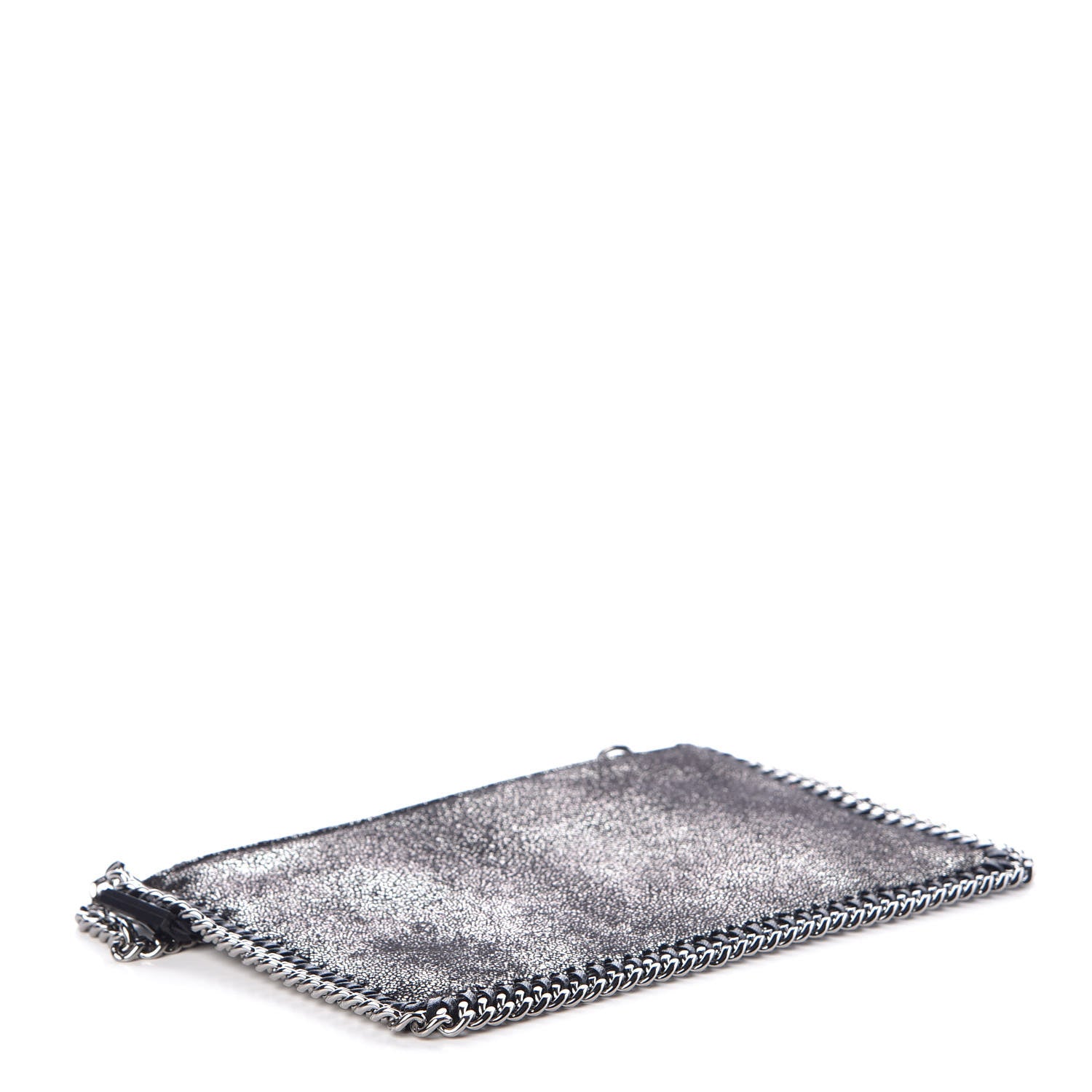 Stella McCartney Shaggy Deer Falabella Clutch Ruthenium 4 of 8