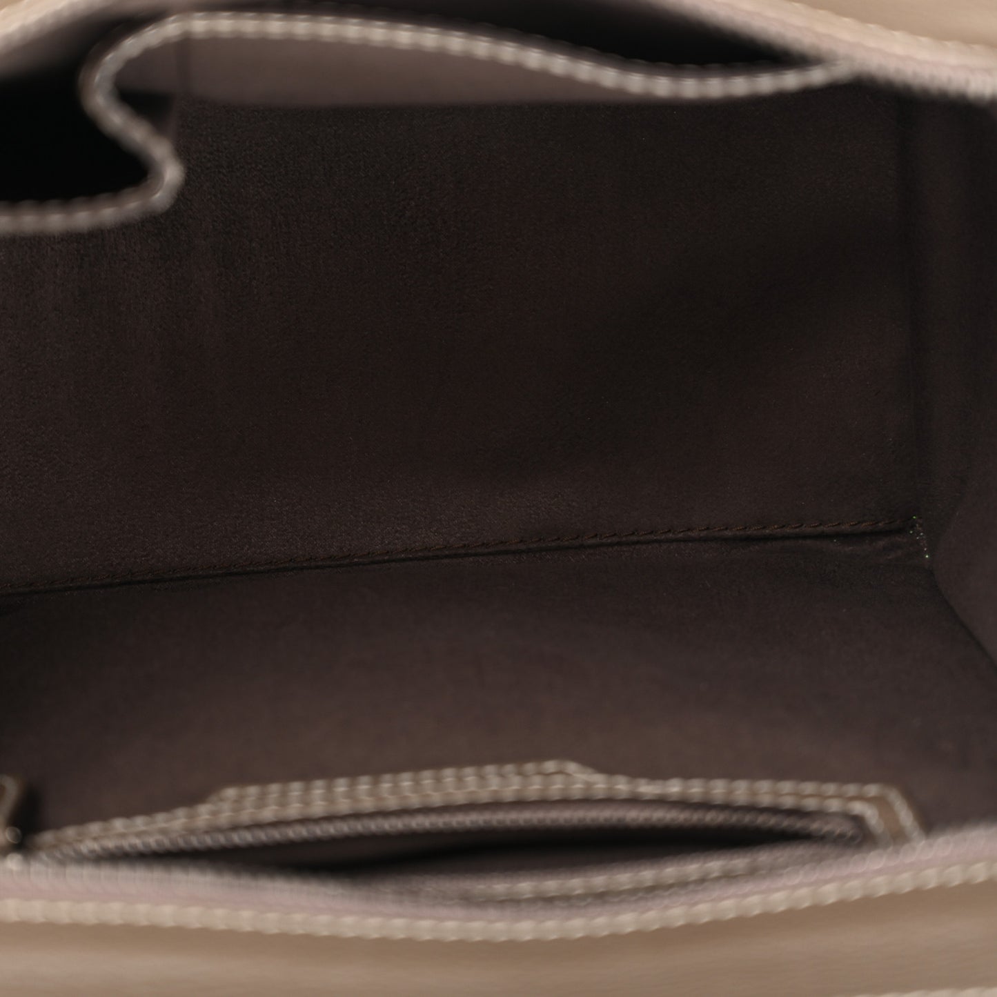 Drummed Calfskin Micro Luggage Souris Souris