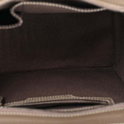 Celine Drummed Calfskin Micro Luggage Souris Souris 4 of 11