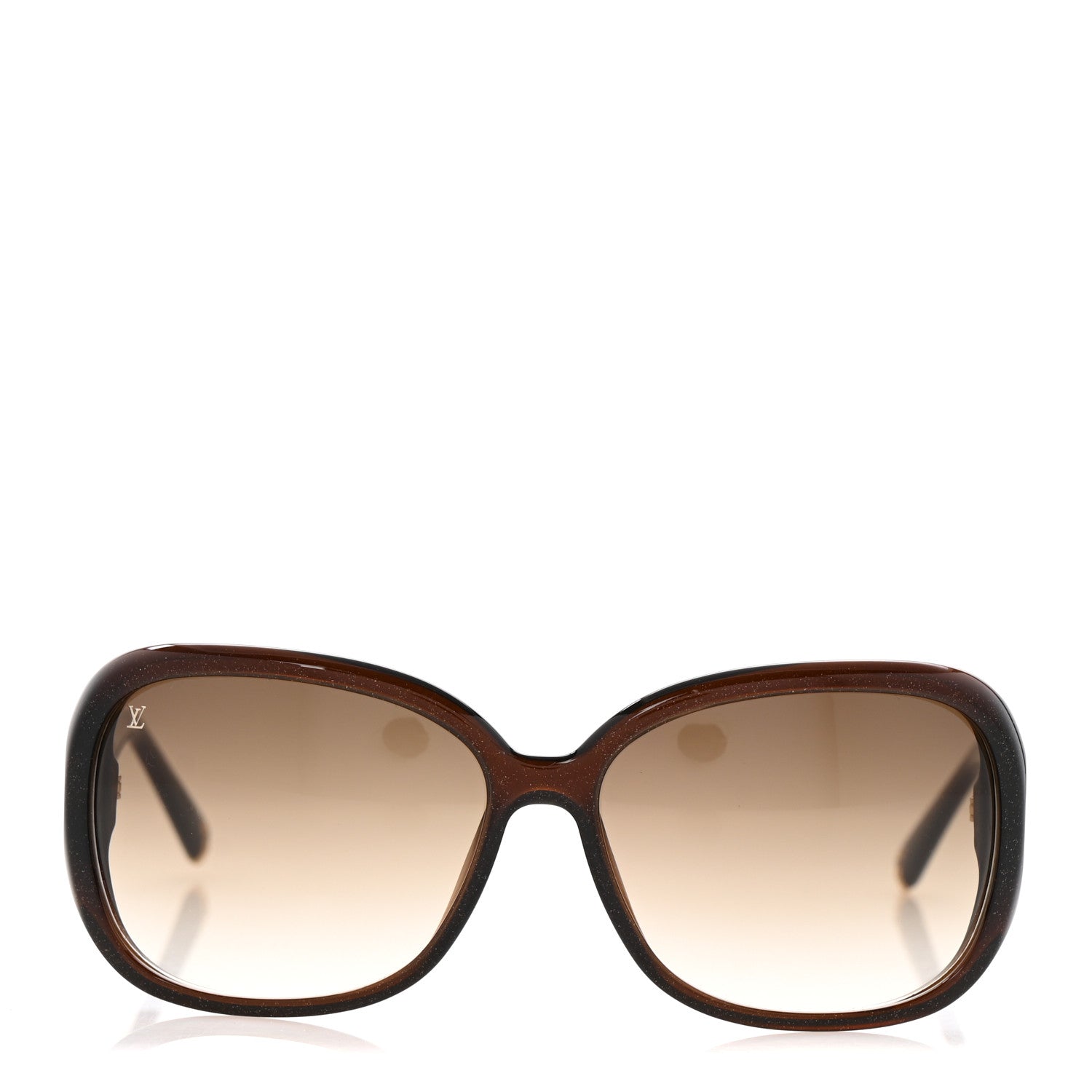 Louis Vuitton Acetate Obsession GM Sunglasses Z0459W Brown Glitter 2 of 9