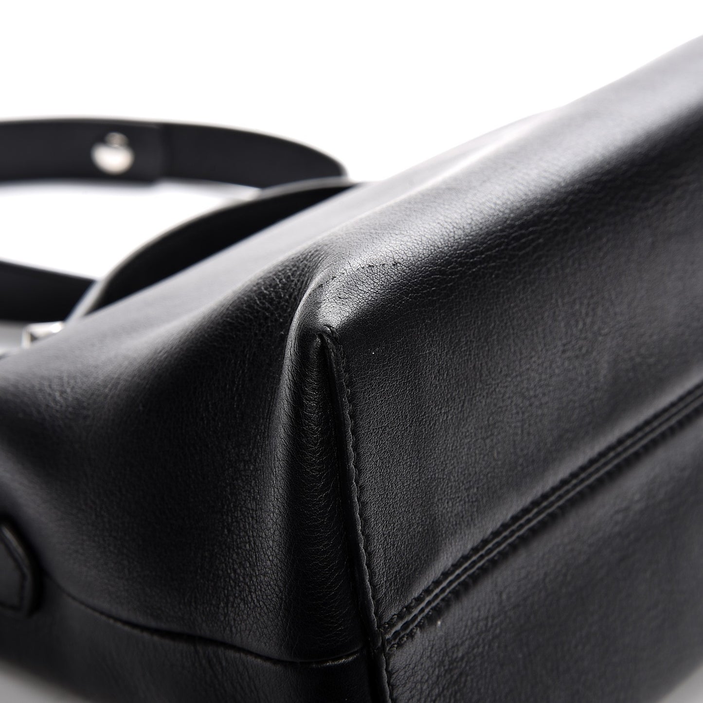 Vitello Dolce Medium By The Way Boston Bag Black