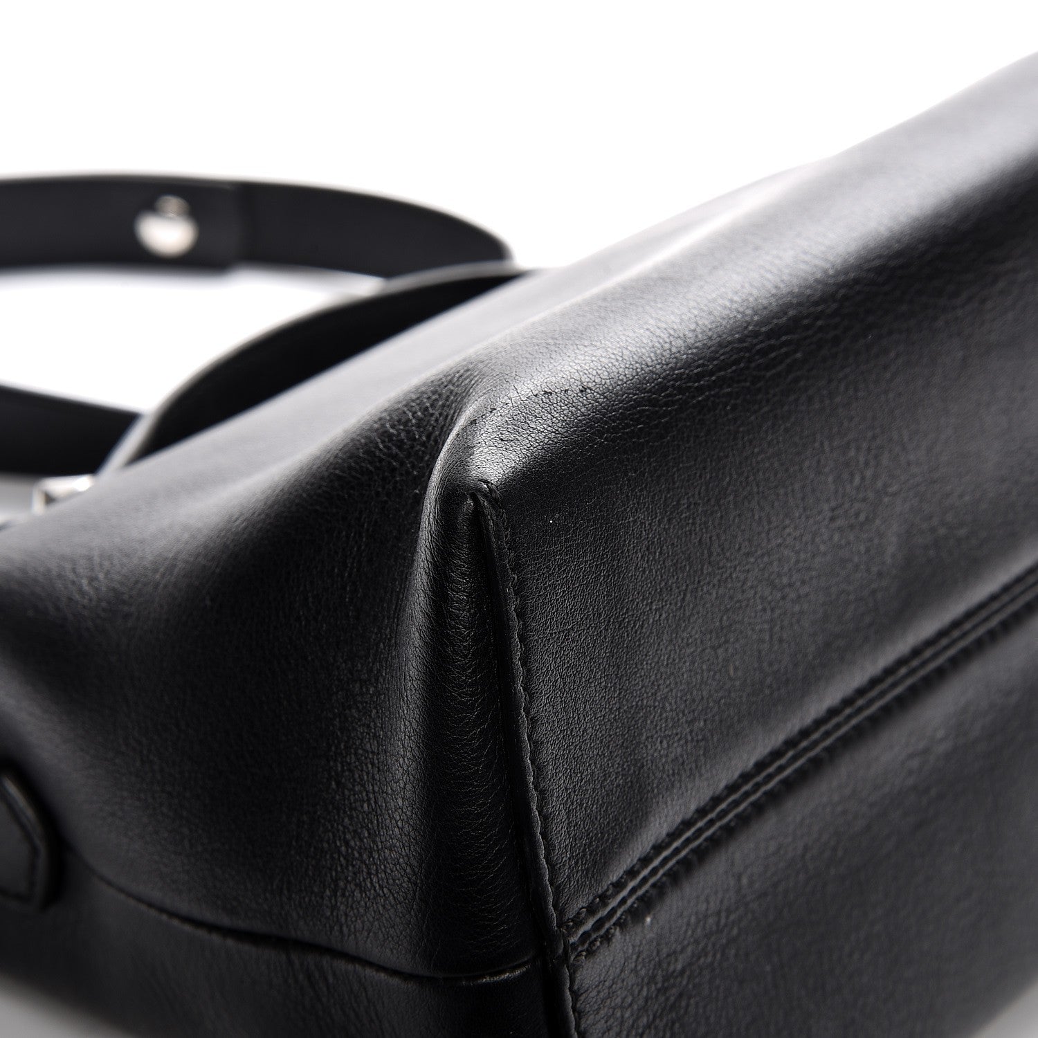 Fendi Vitello Dolce Medium By The Way Boston Bag Black 12 of 12