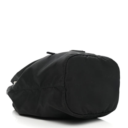 Prada Saffiano Tessuto Nylon Vela Bucket Wristlet Black 4 of 6