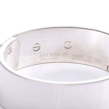 Hermes Sterling Silver MM Collier De Chien Bracelet SH 5 of 8