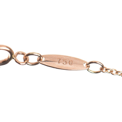Tiffany 18K Rose Gold Diamond .03ct Elsa Peretti Diamonds by the Yard Pendant Necklace 7 of 8