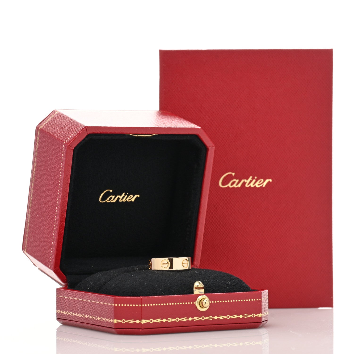 Cartier 18K Yellow Gold 5.5mm LOVE Ring 50 5.25 5 of 5