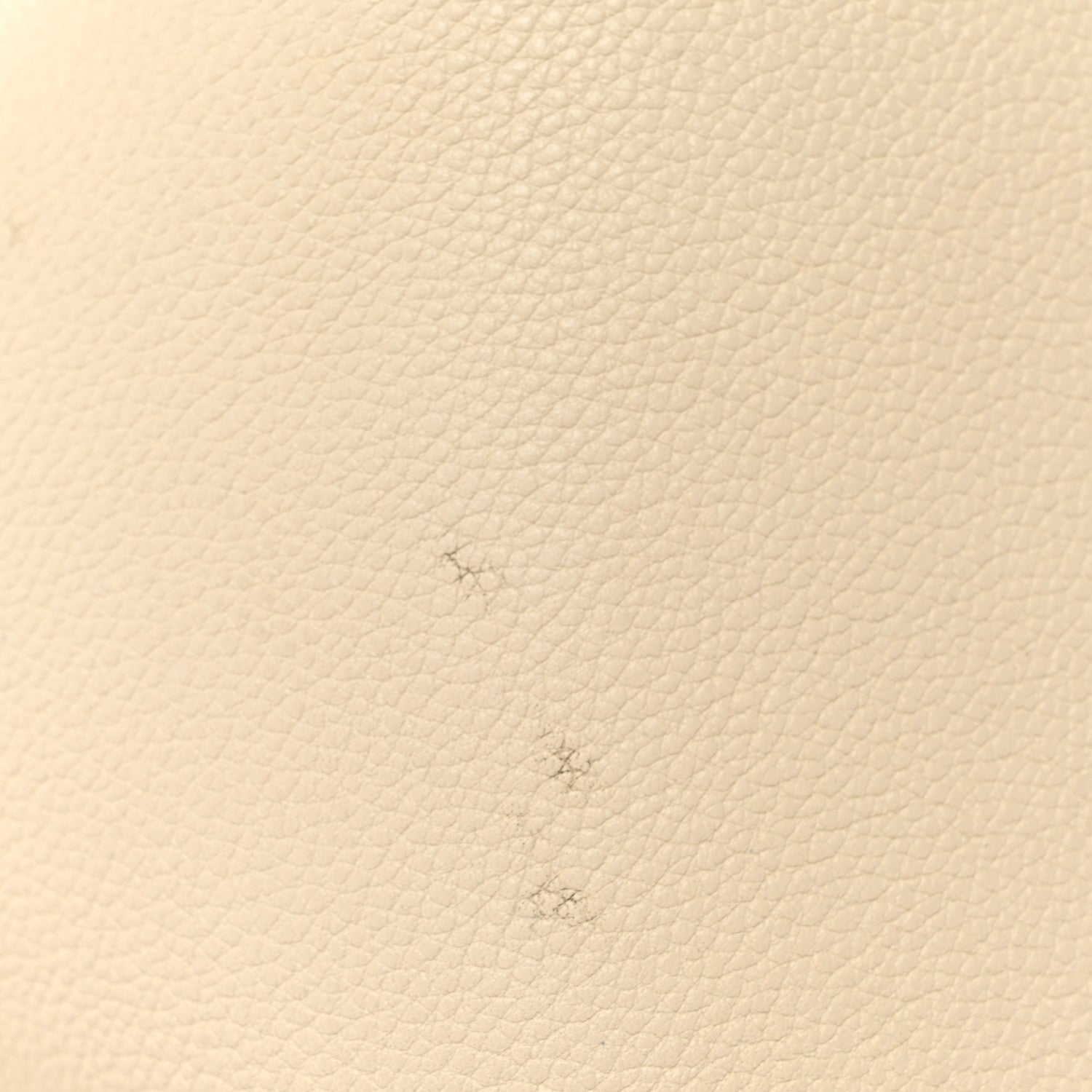 Celine Soft Grained Calfskin Small Belt Cabas Phantom Cream 11 of 12