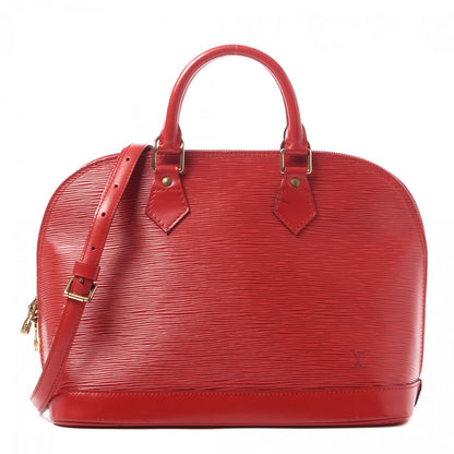 Louis Vuitton Epi Alma PM Castillan Red 1 of 9