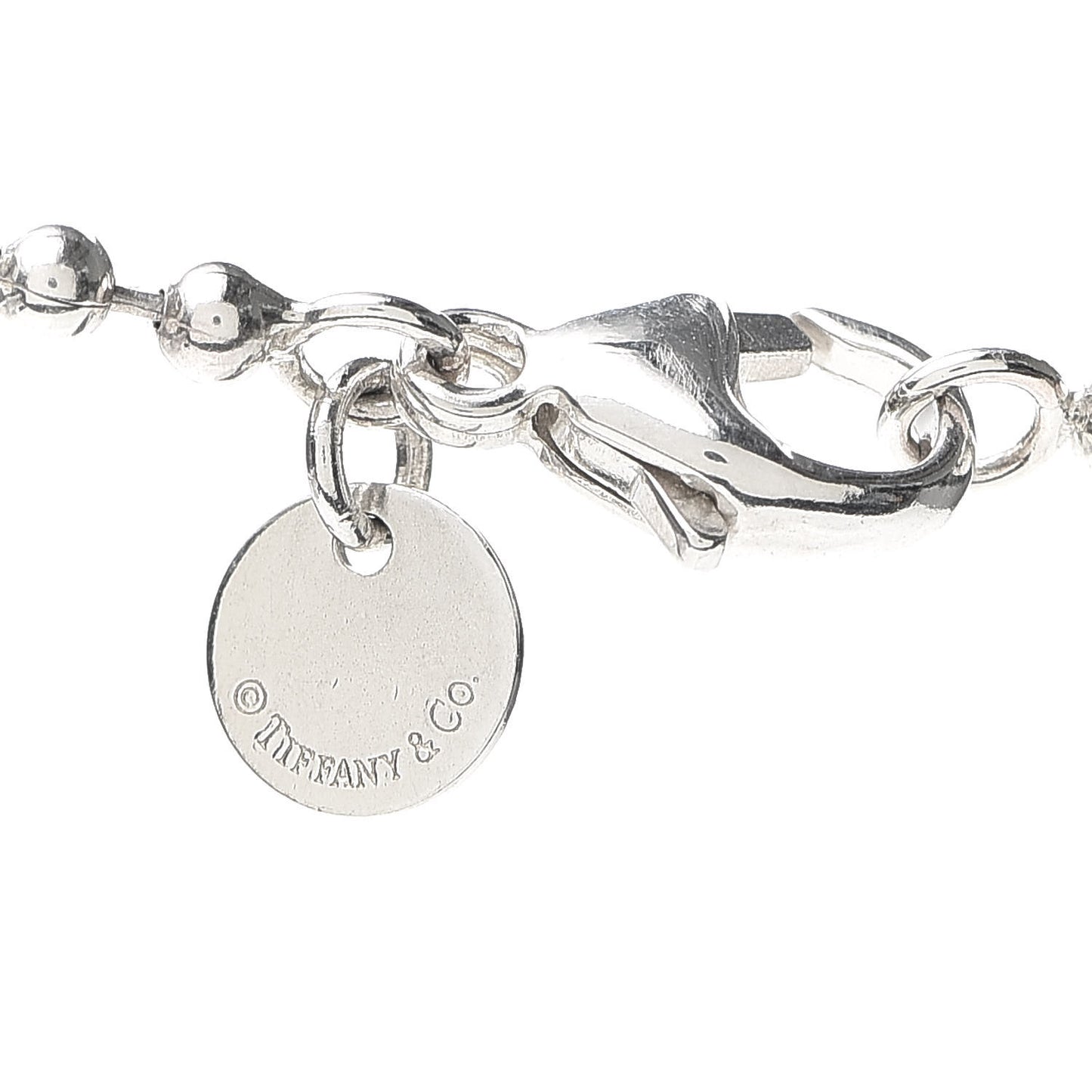 Sterling Silver 1837 Lock Charm Pendant Necklace
