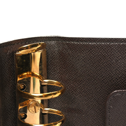 Louis Vuitton Damier Ebene Medium Ring Agenda Cover 10 of 11