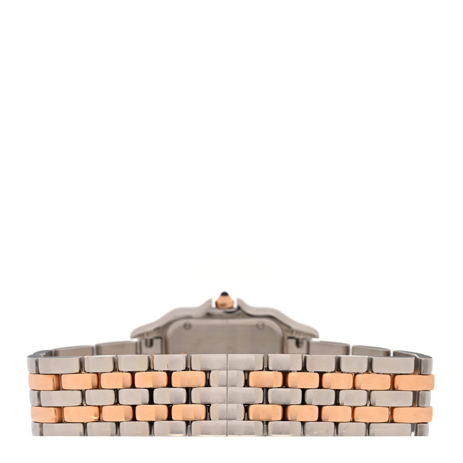 Cartier Stainless Steel 18K Pink Gold Diamond 27mm Panthere Quartz Watch 3 of 5