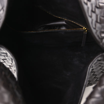 Bottega Veneta Calfskin Intrecciato Large Hop Fondant 5 of 11