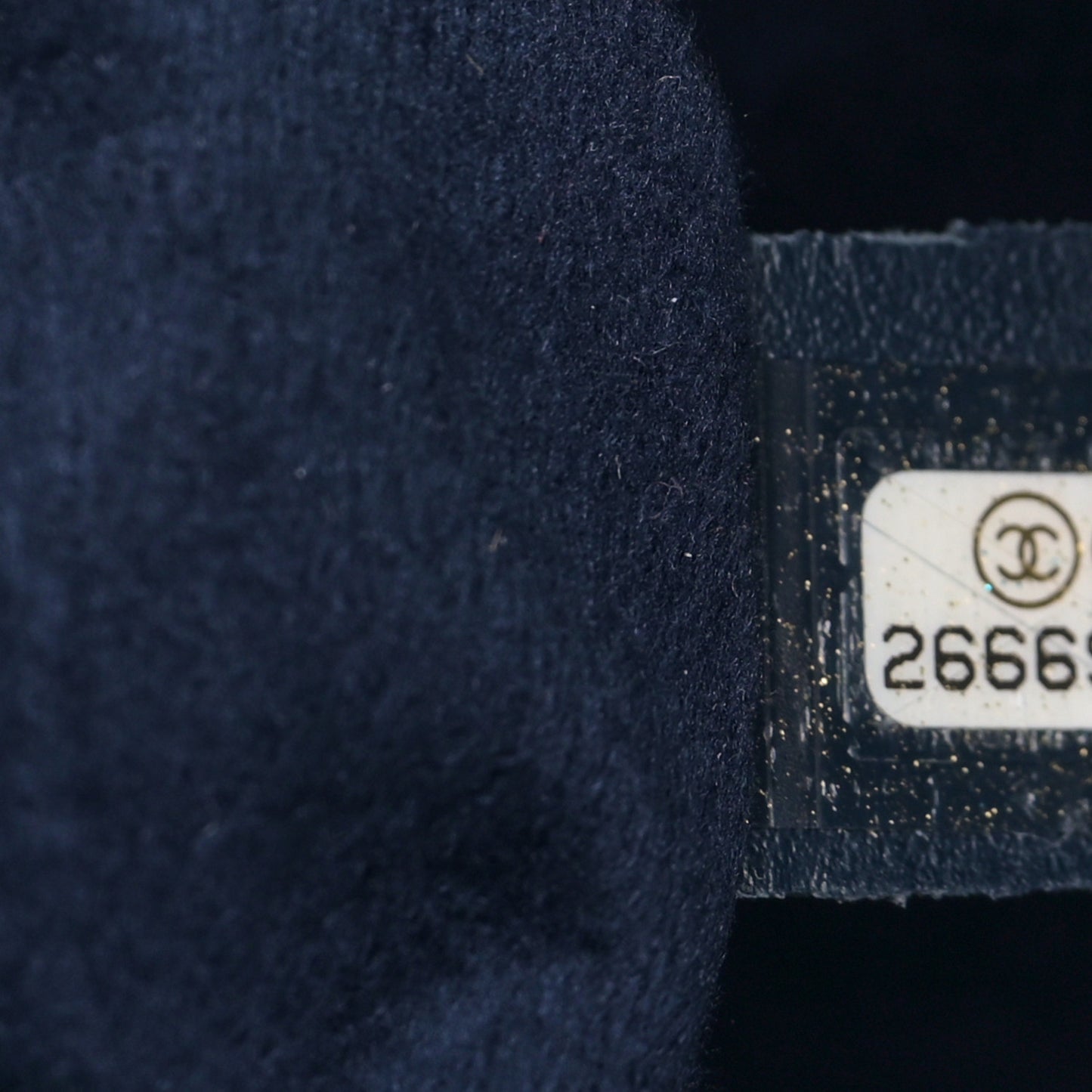 Caviar Small Studded Deauville Tote Navy