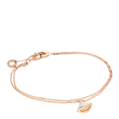 Bulgari 18K Rose Gold Mother of Pearl Divas' Dream Bracelet SM 1 of 7